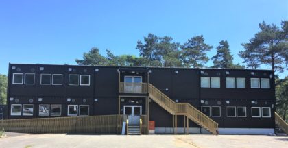 Fjelltun Skole – midlertidig skolebygg til Strand Kommune